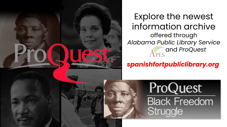 Black Freedom Struggle Database from ProQuest