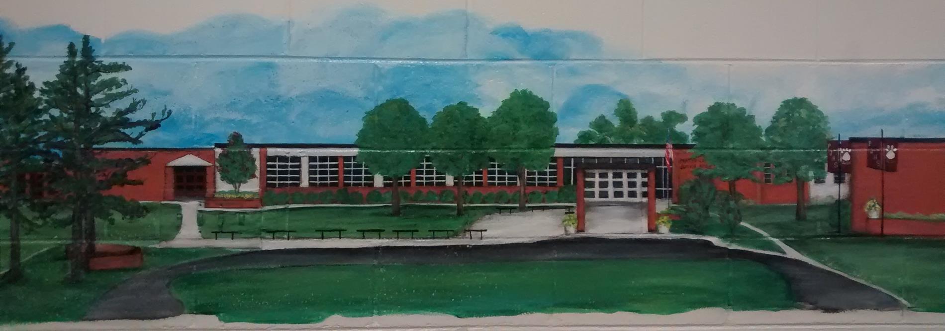 painting of school