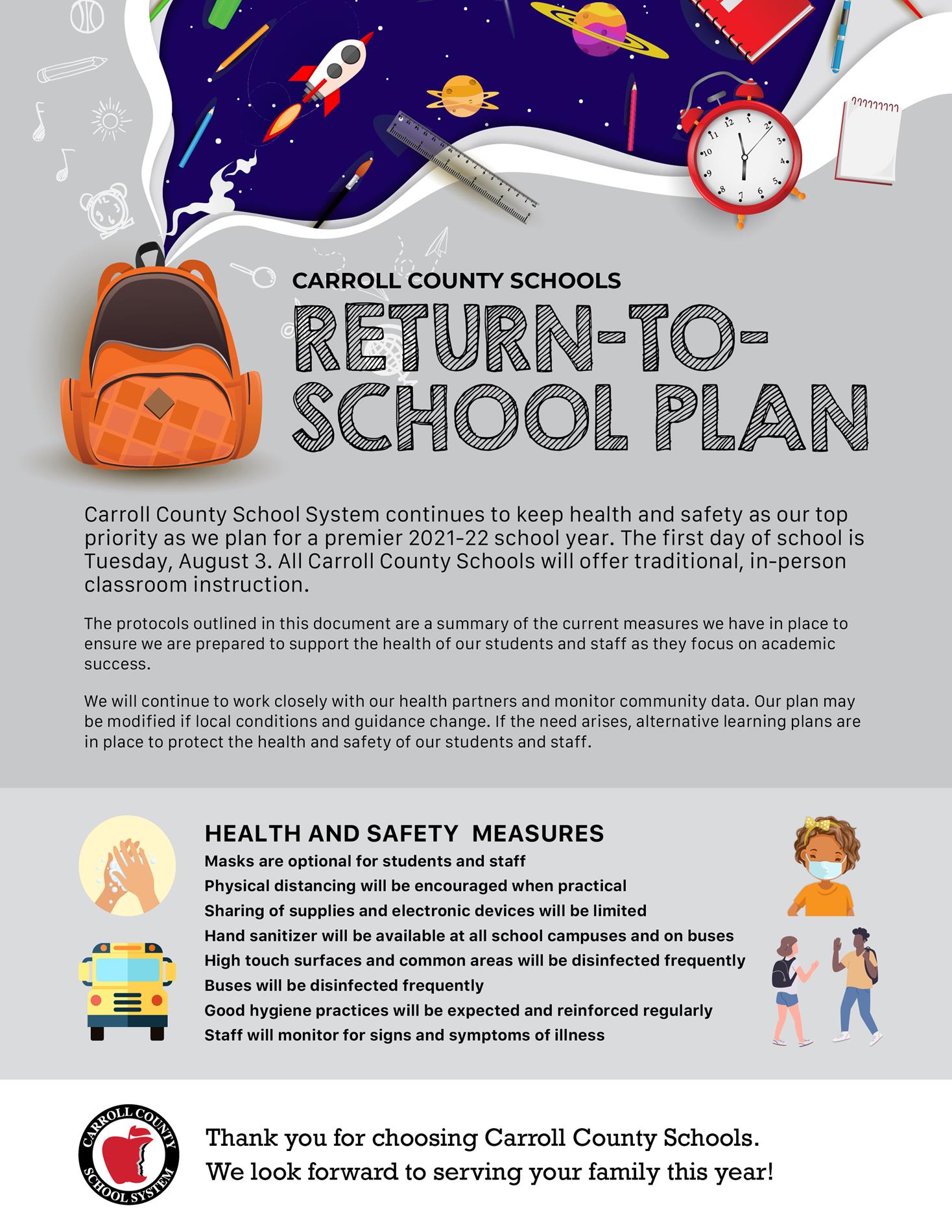 Return to School Flyer Return to School Flyer