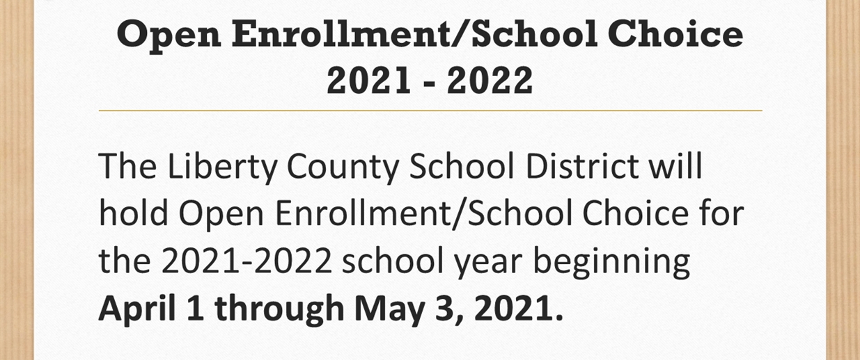 Open Enrollment/School Choice