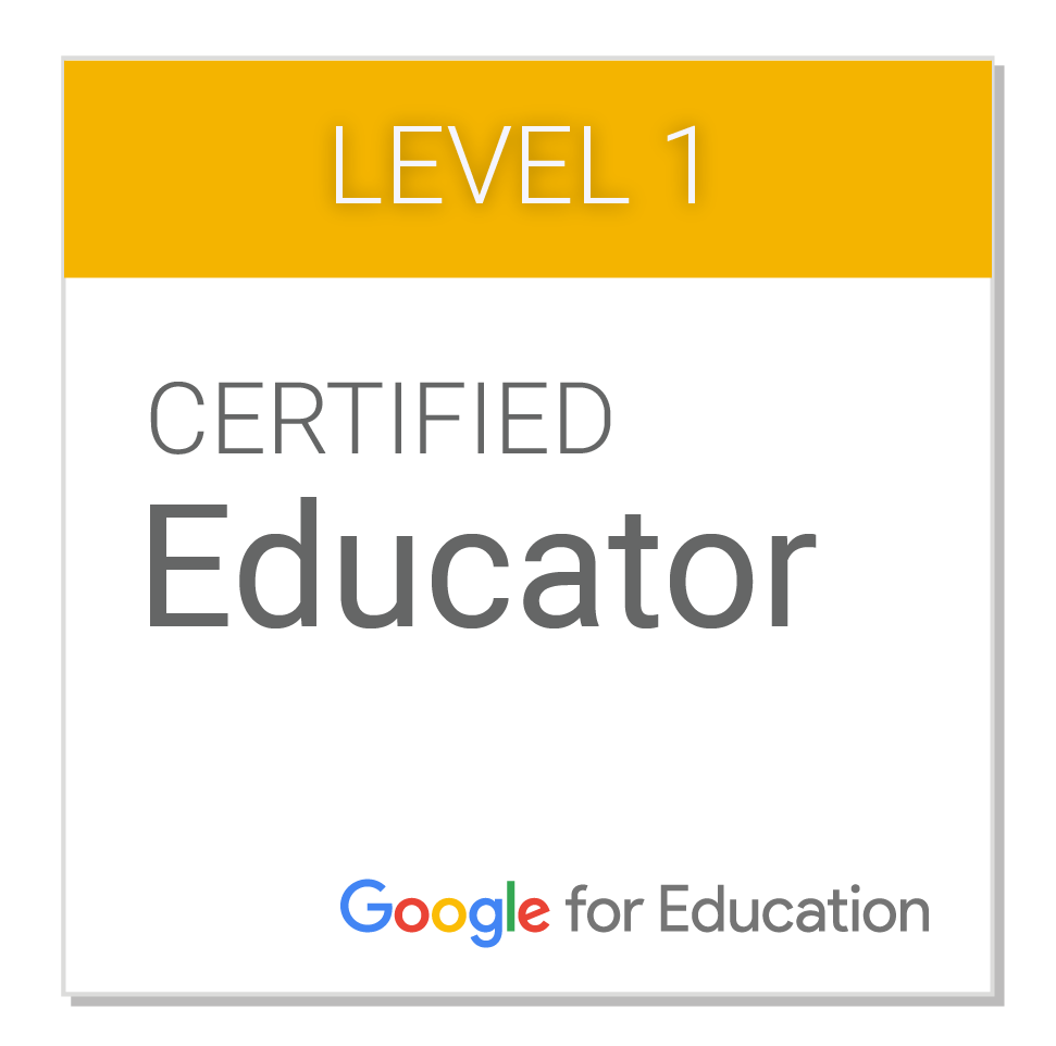 Google Certification Level 1 Badge