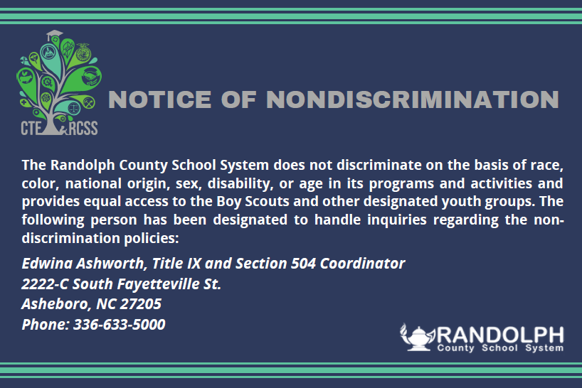 Notice of Nondiscrimination Notice of Nondiscrimination