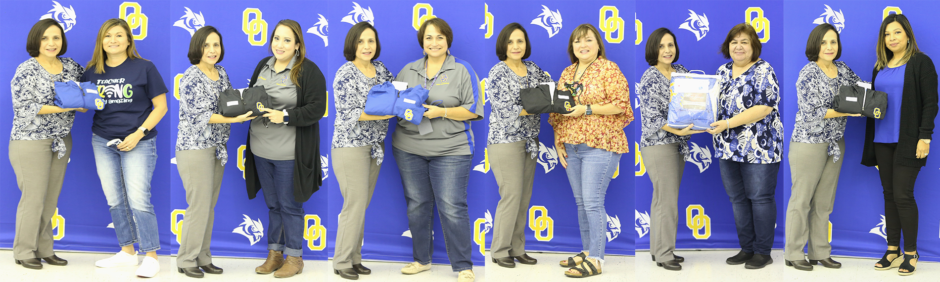 Recipients of service awards ELEM-INT