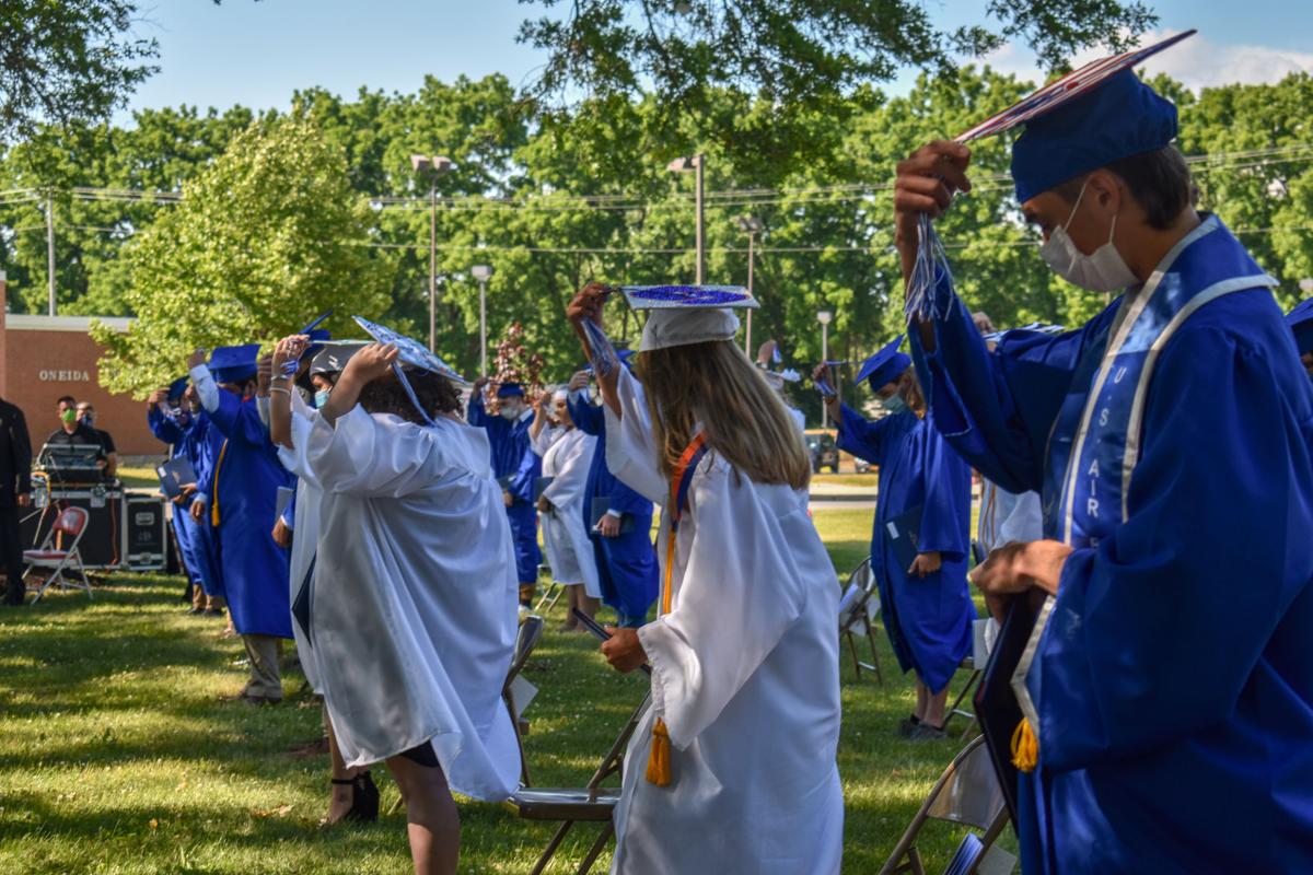 image of grads in masks