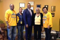 Cook County Commissioner Boykin Visits ASA