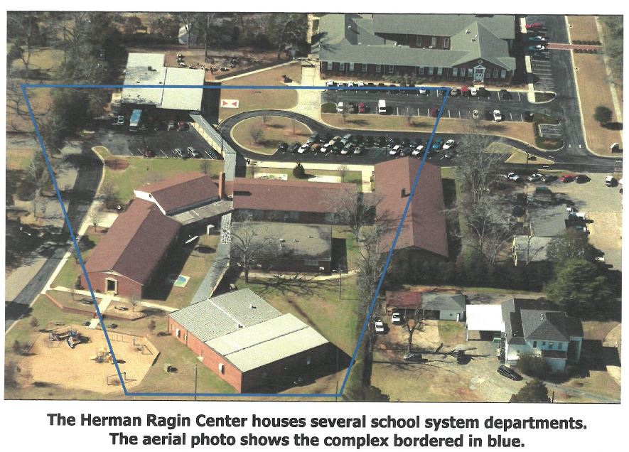 Aerial View of Herman Ragin Center