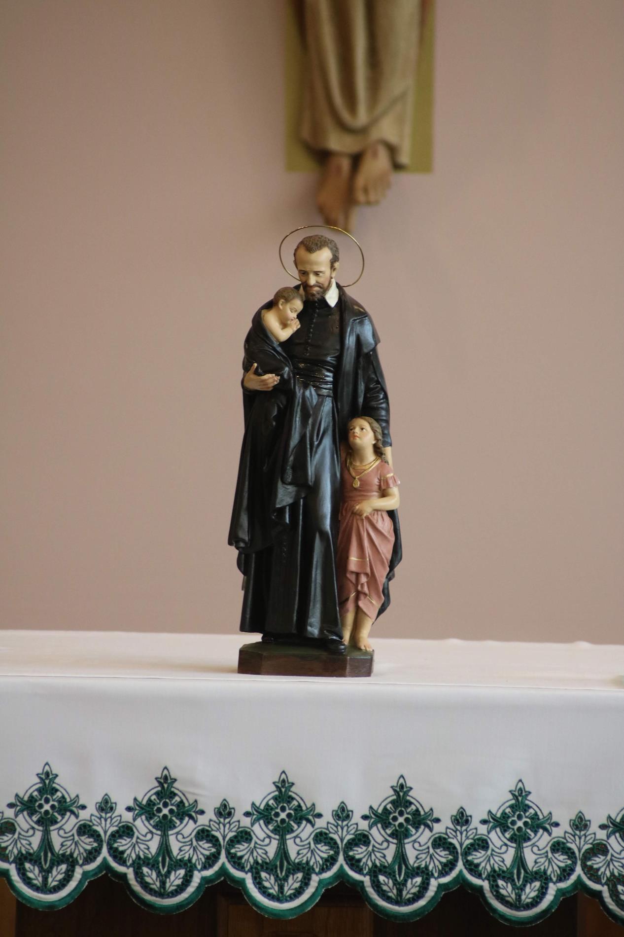 St. Vincent de Paul statue