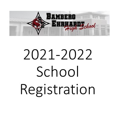 school registration with logo