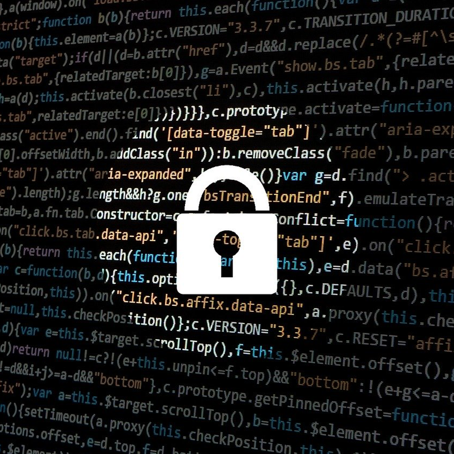 computer code lock security image