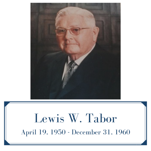 Lewis W. Tabor Lewis W. Tabor