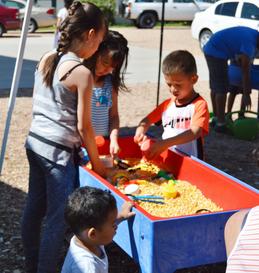 Playing in the sandbox