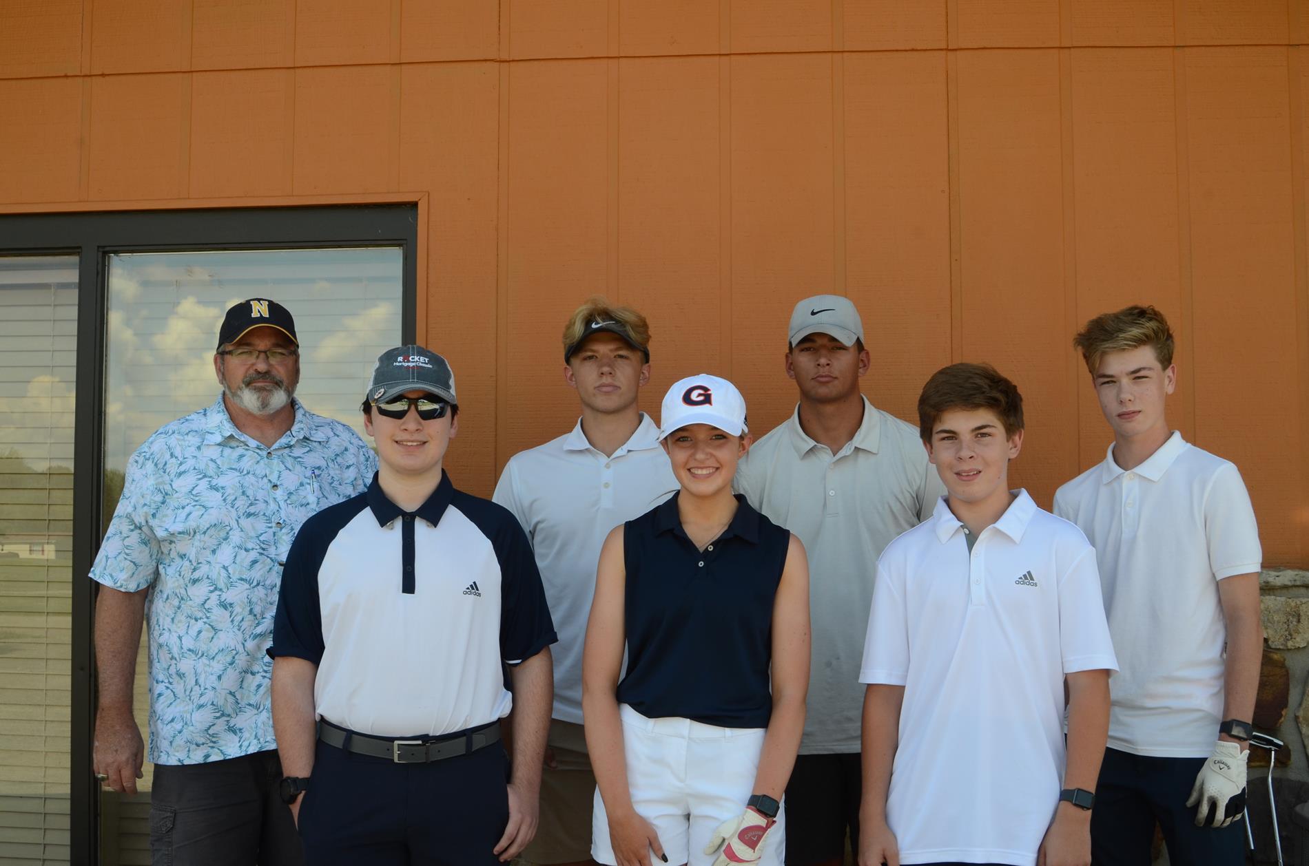 Golf team photo