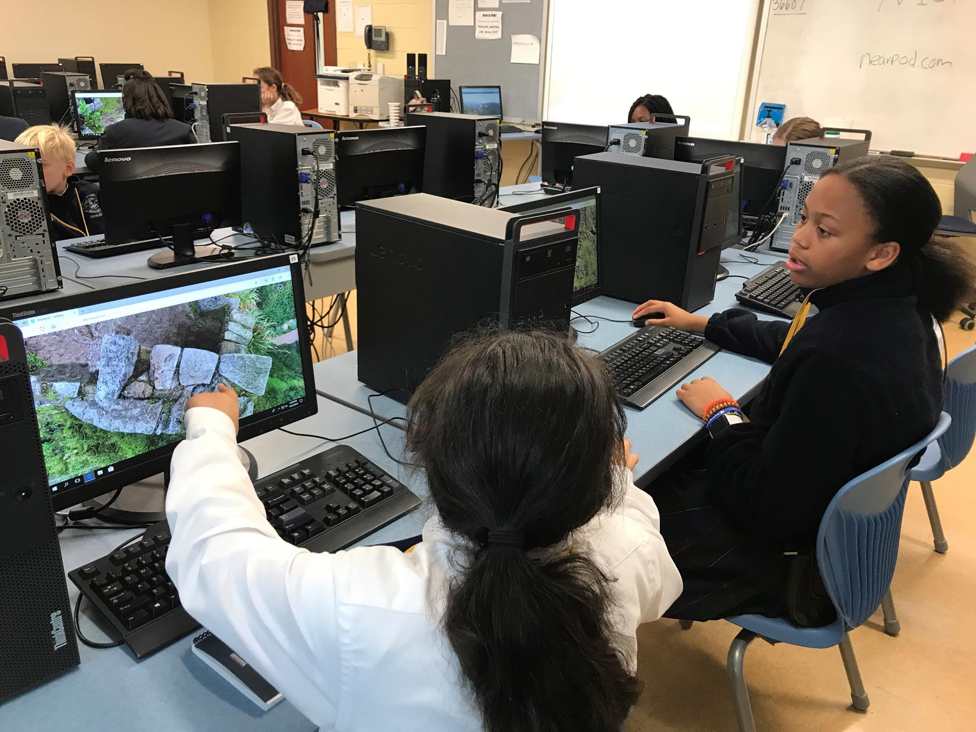 Students went on a virtual field trip to enhance their learning of how setting can impact mood in a narrative. Students went on a virtual field trip to enhance their learning of how setting can impact mood in a narrative.