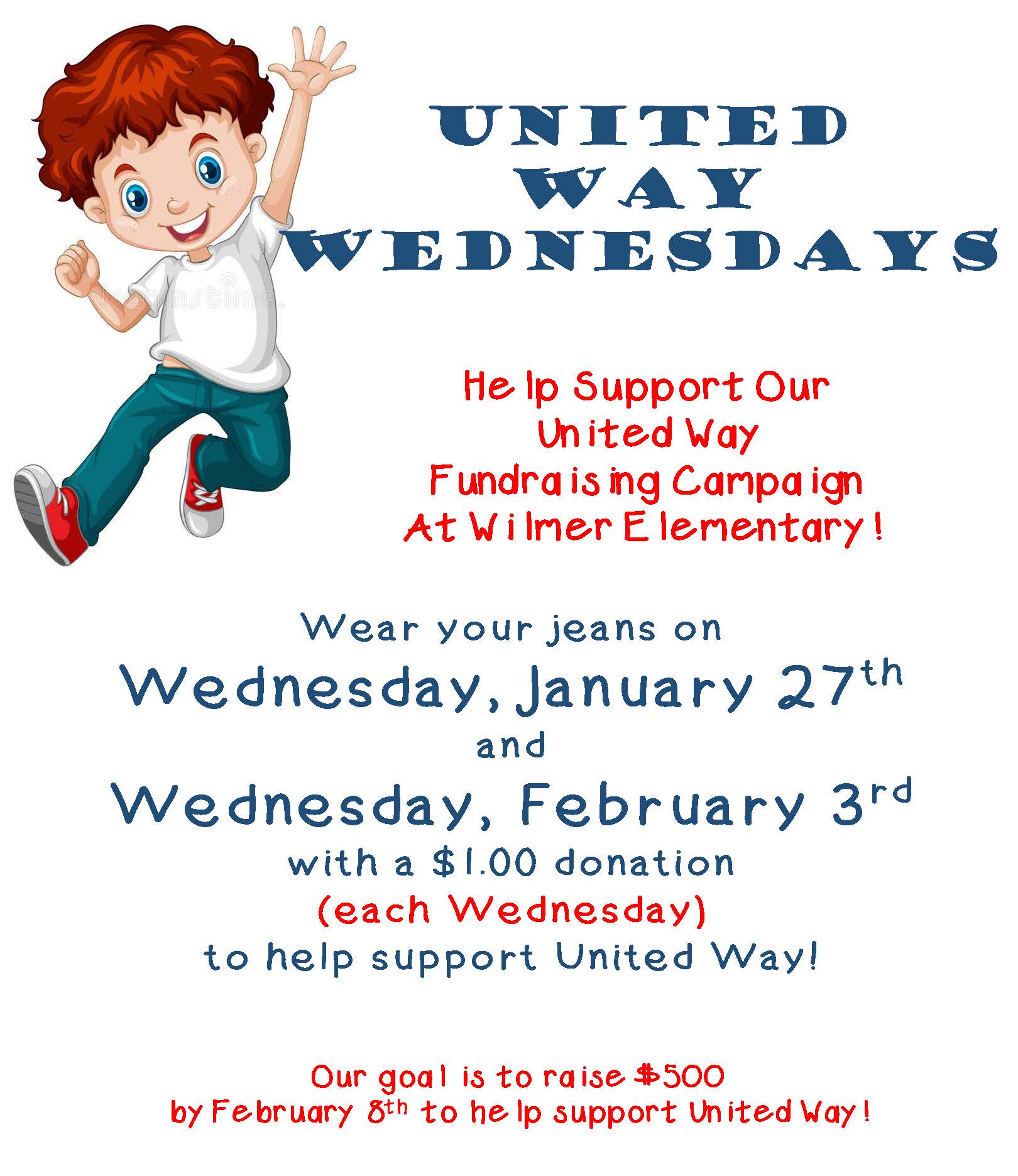Help support United Way Help support United Way