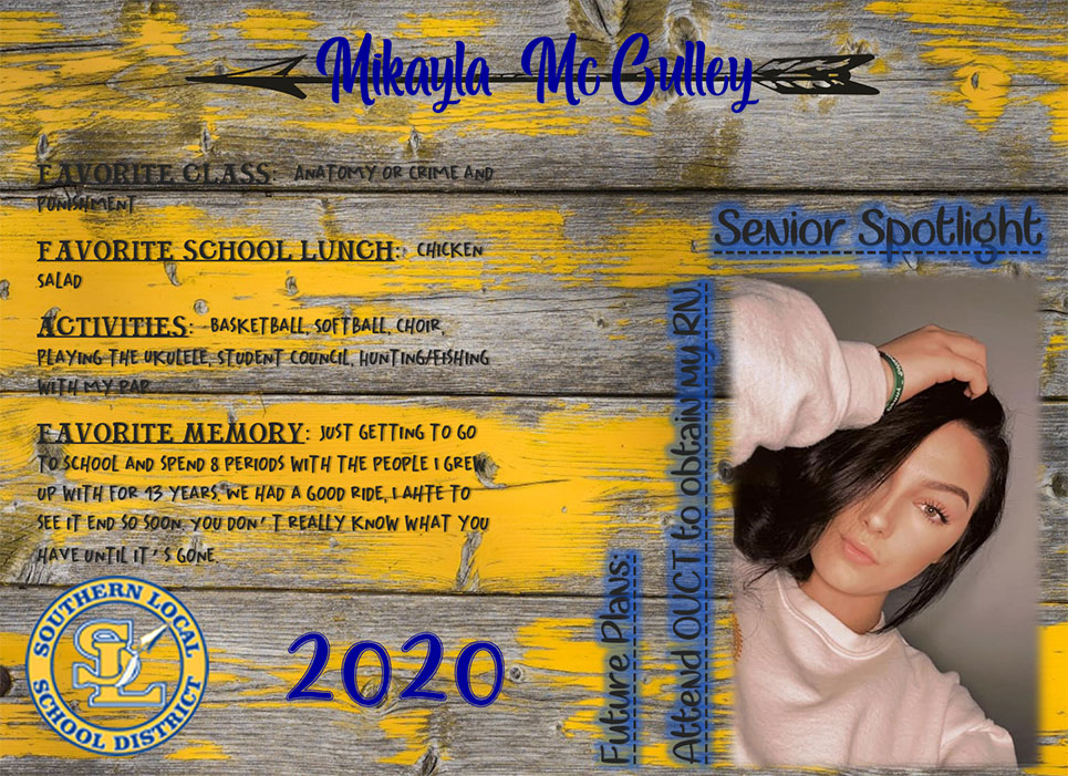 Mikayla McCulley's tribute