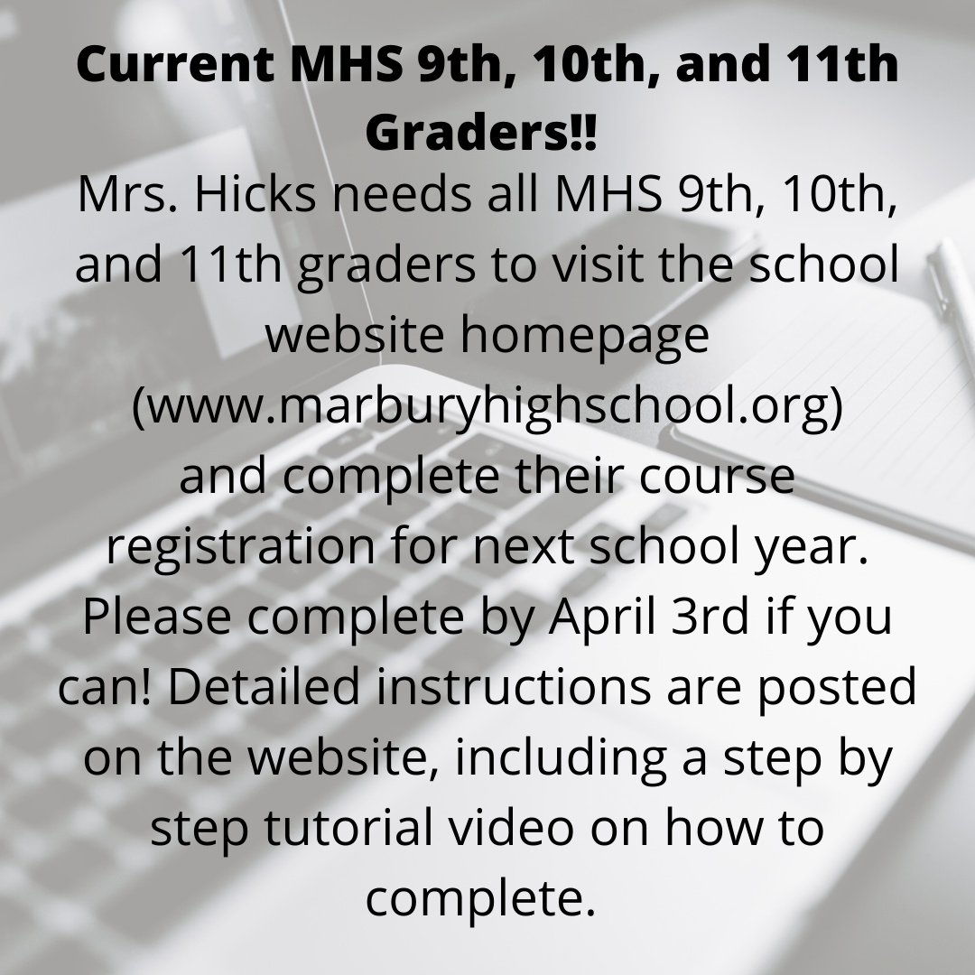2020-2021 School Year Course Registration 2020-2021 School Year Course Registration