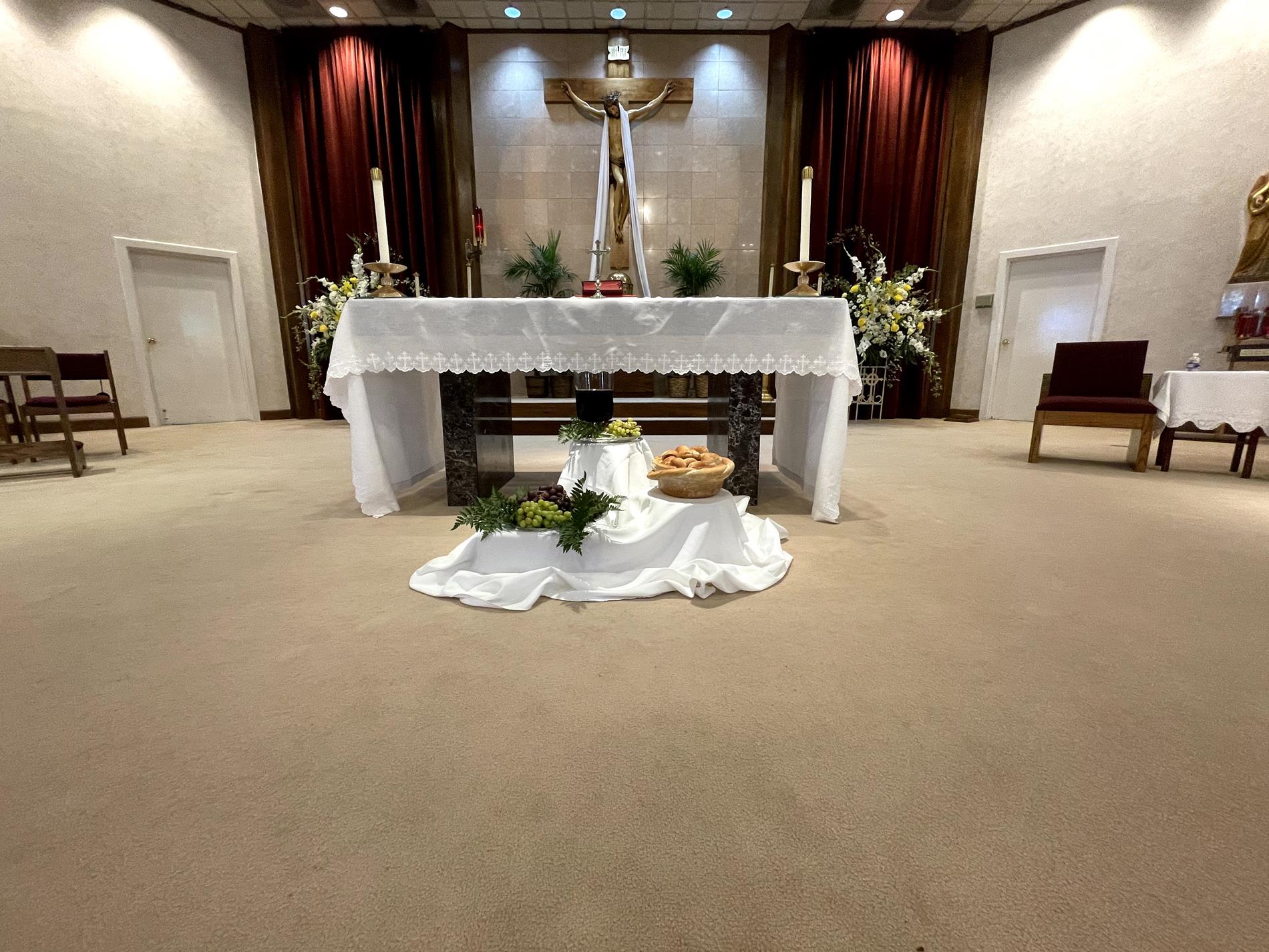 The beautiful altar