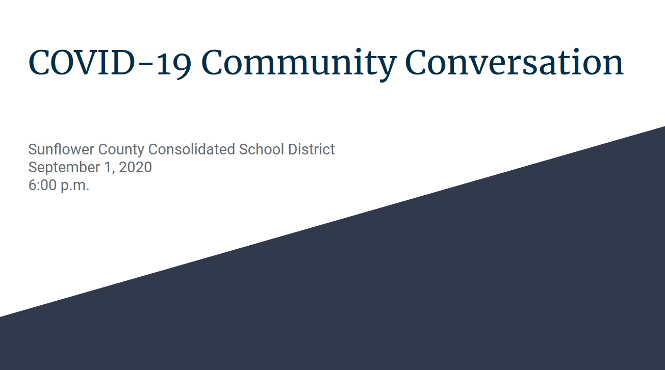 SCCSD Virtual Community Meeting 9.1.20
