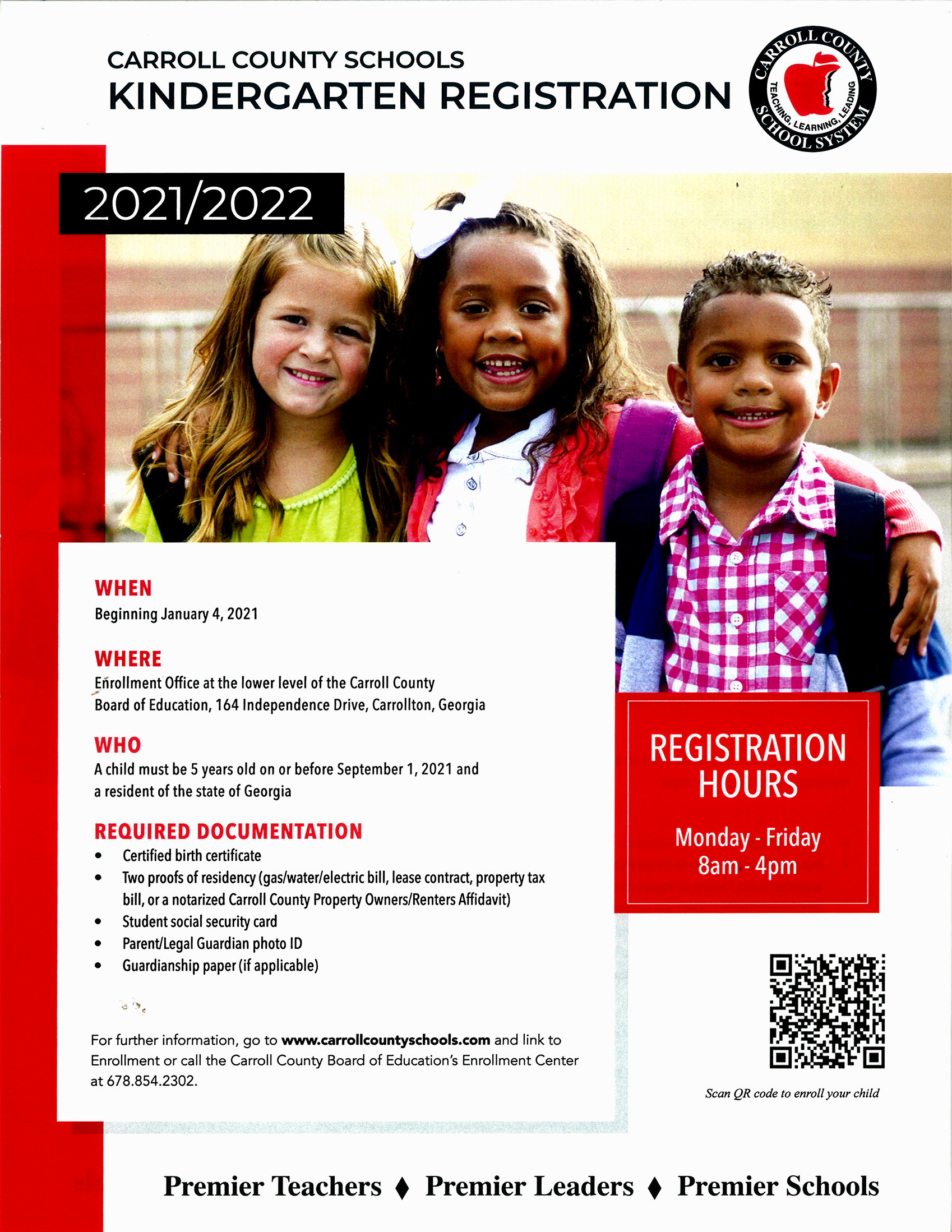 Kindergarten Registration Kindergarten Registration