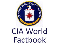 CIA world factbook