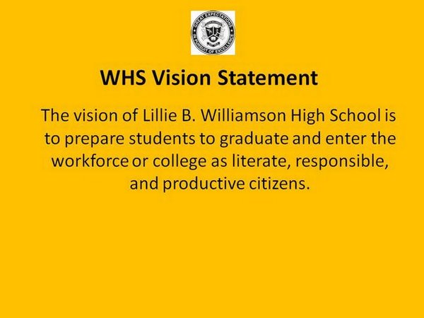 Vision statement Vision statement