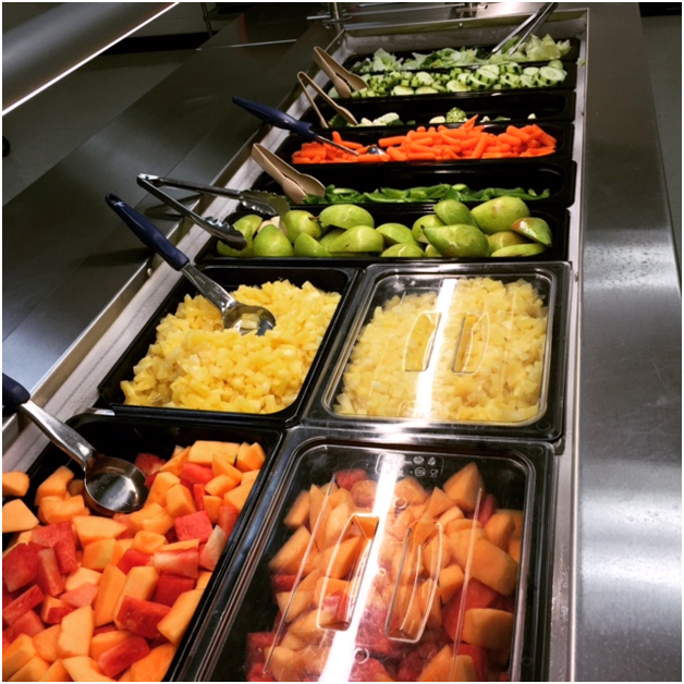 Image of Salad Bar at JCC High