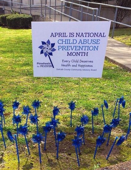 April was Childhood Abuse Prevention Month