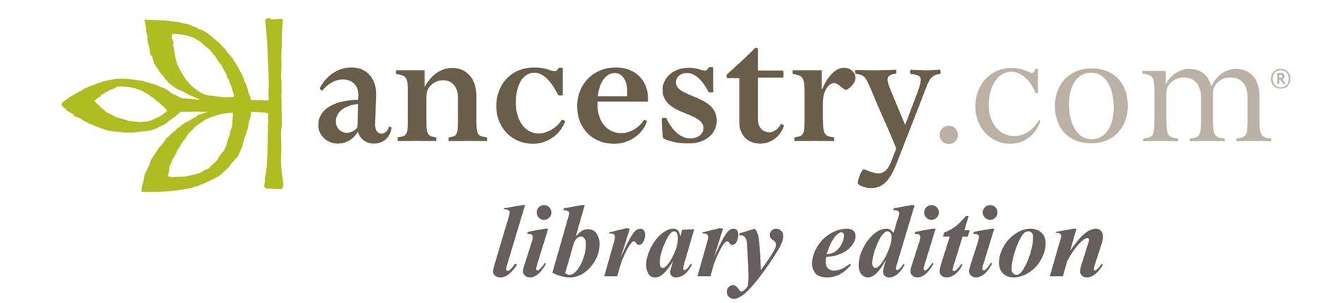 link to Ancestry Library Edition website