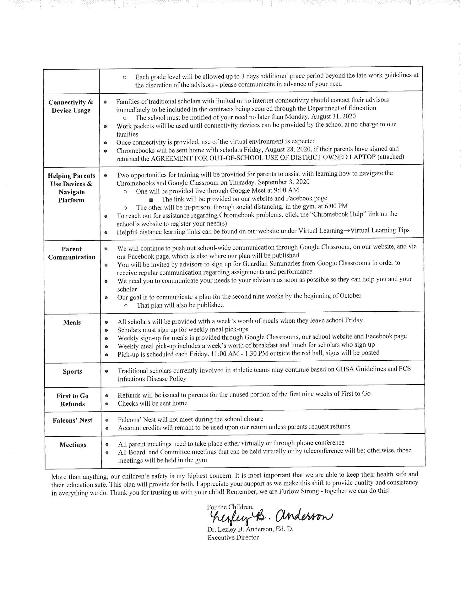 Parent Letter - Virtual Move Pg 2 Parent Letter - Virtual Move Pg 2
