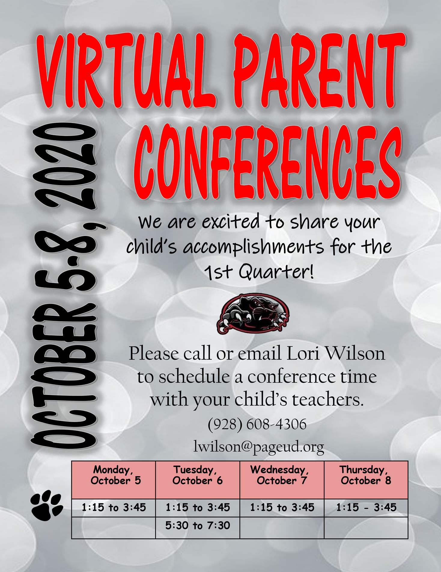 Parent teacher conference graphic Parent teacher conference graphic