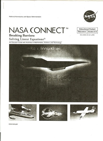 NASA Connect Breaking Barriers: Solving Linear Equations