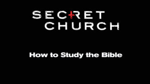 Secret church banner