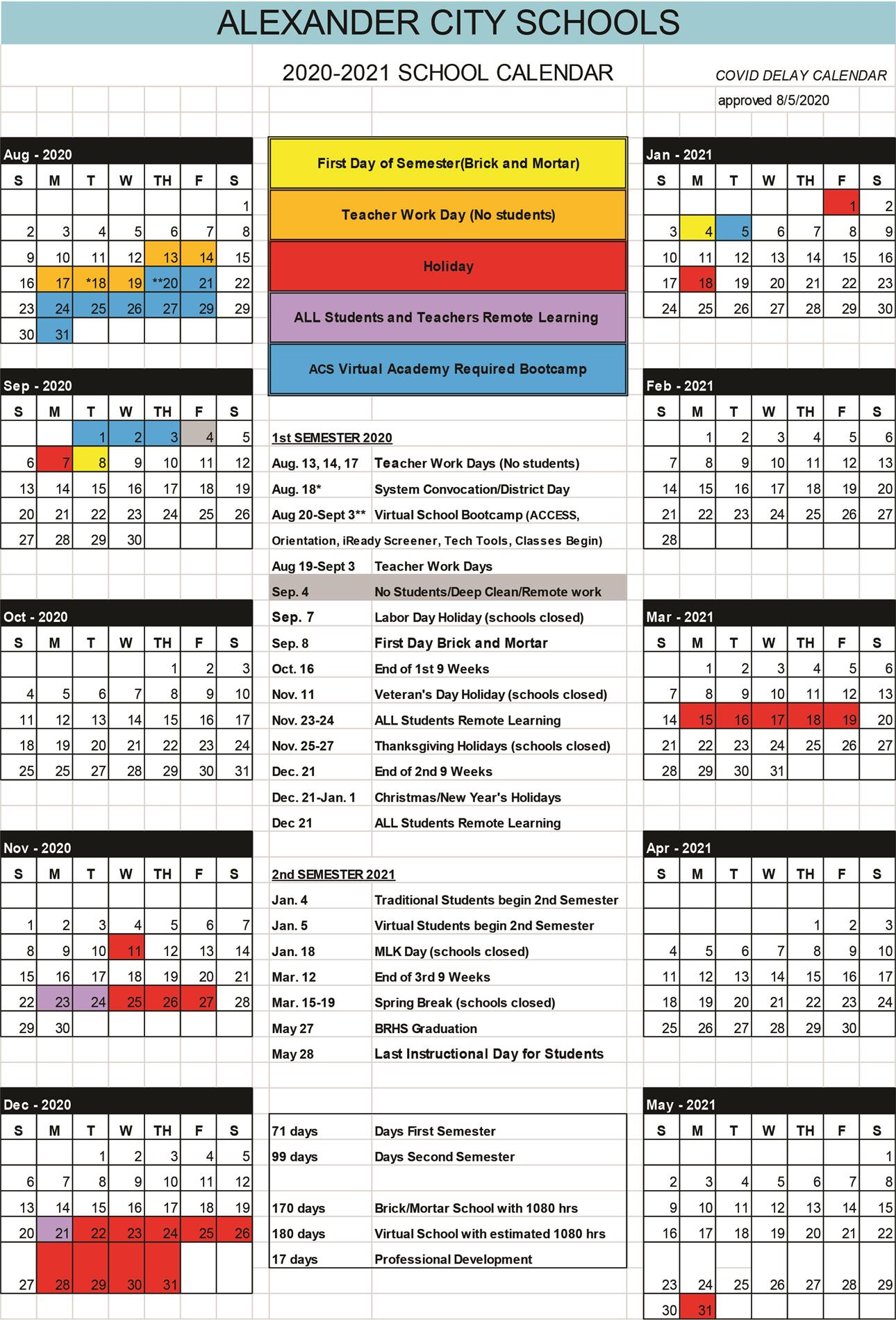 Opelika City Schools Calendar 2022 - May 2022 Calendar