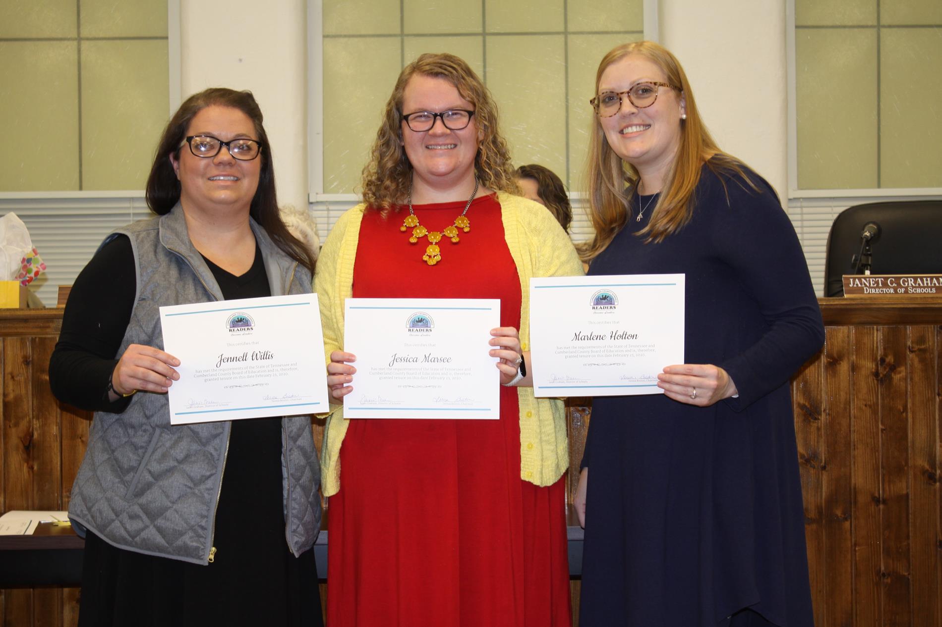2020 - Tenured Teachers
