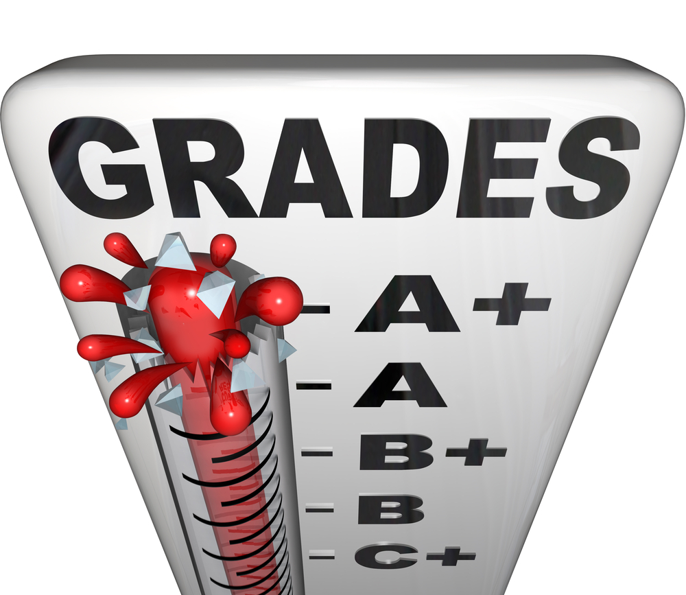 Image of grade thermometer