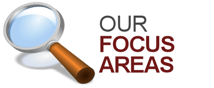 our focus areas