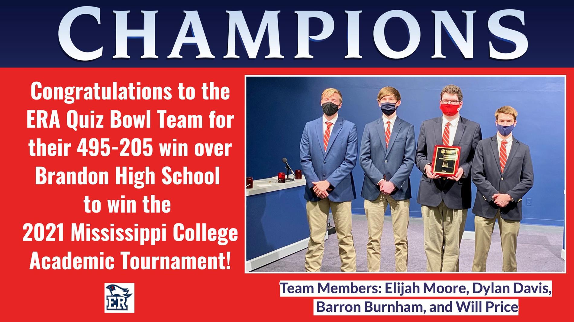 Mississippi College Academic Bowl Champions