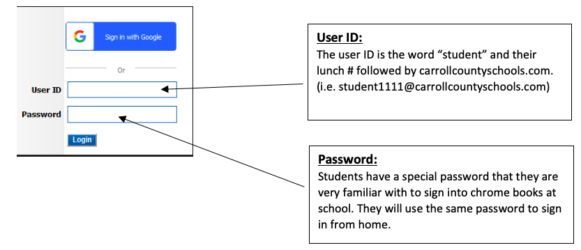 Google Sign-in Credentials