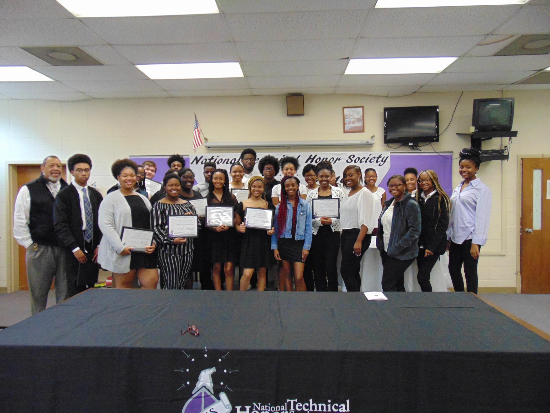 National Technical Honor Society Induction