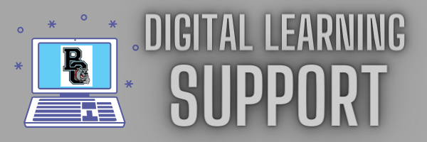 hader with the words digital learning support hader with the words digital learning support