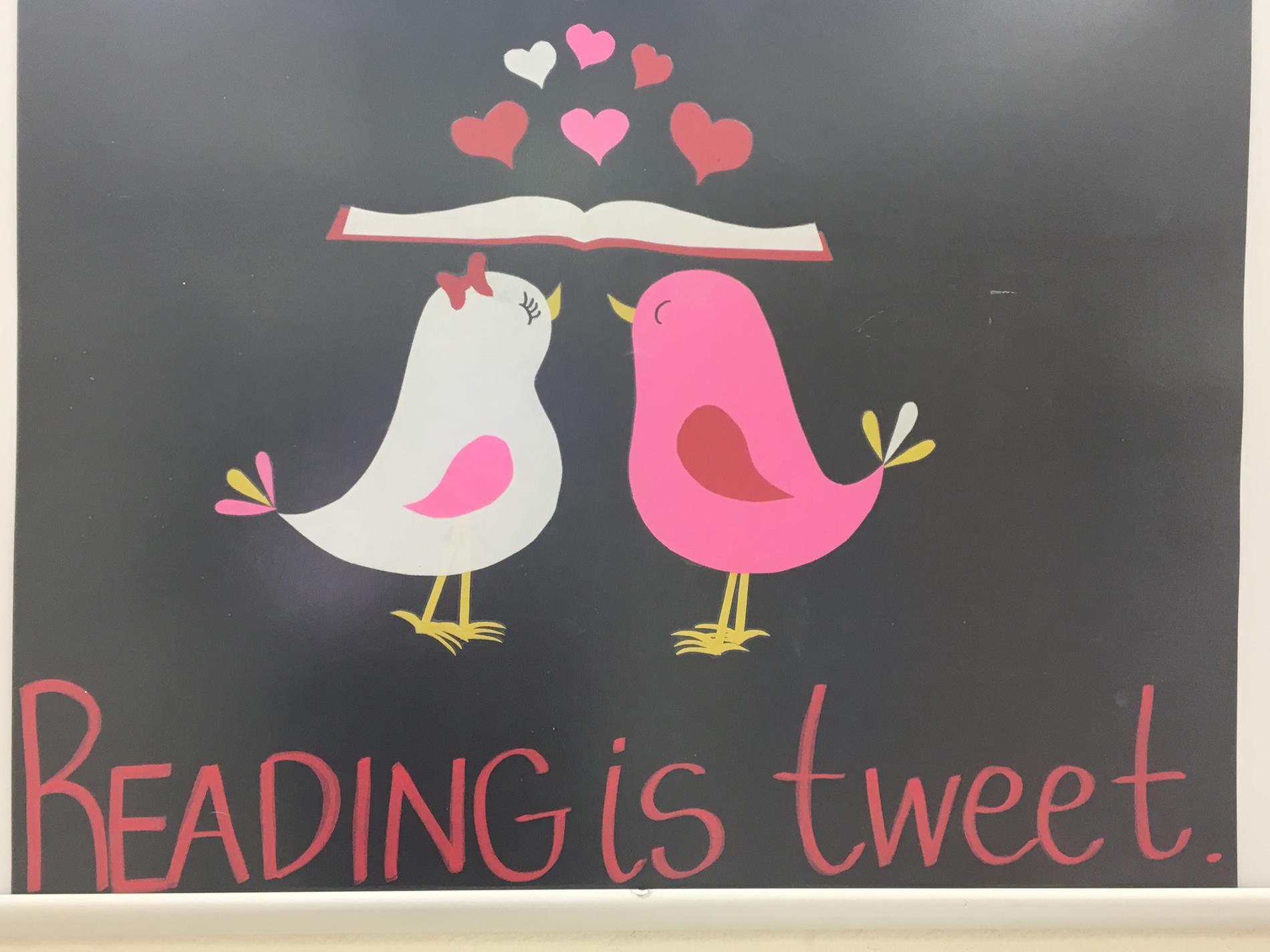 reading is tweet