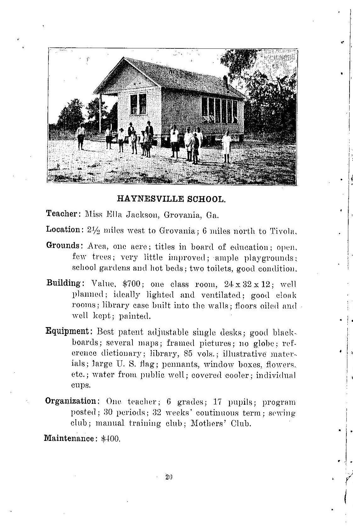 Haynesville School