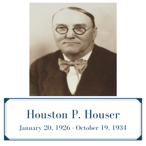 Houston P. Houser Houston P. Houser