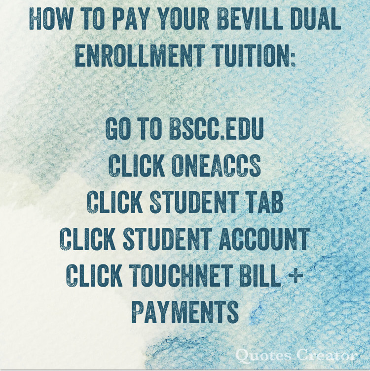 Pay for dual Enrollment 