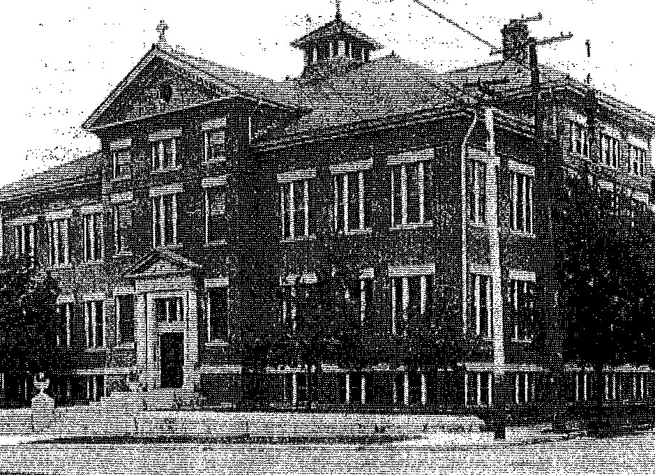 image of st john school in 1880
