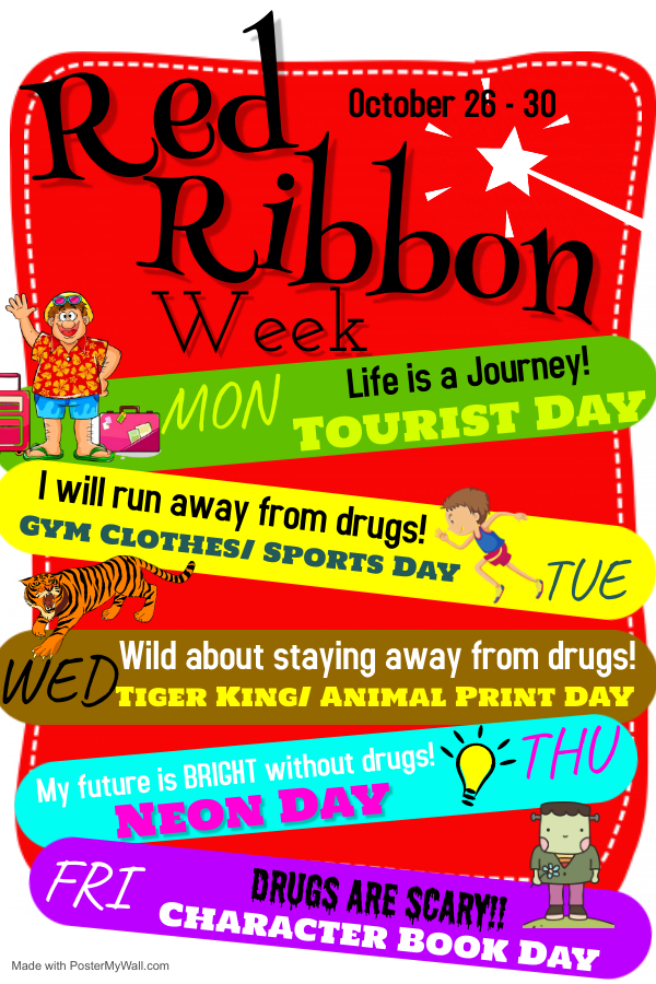 Red Ribbon Week Flyer