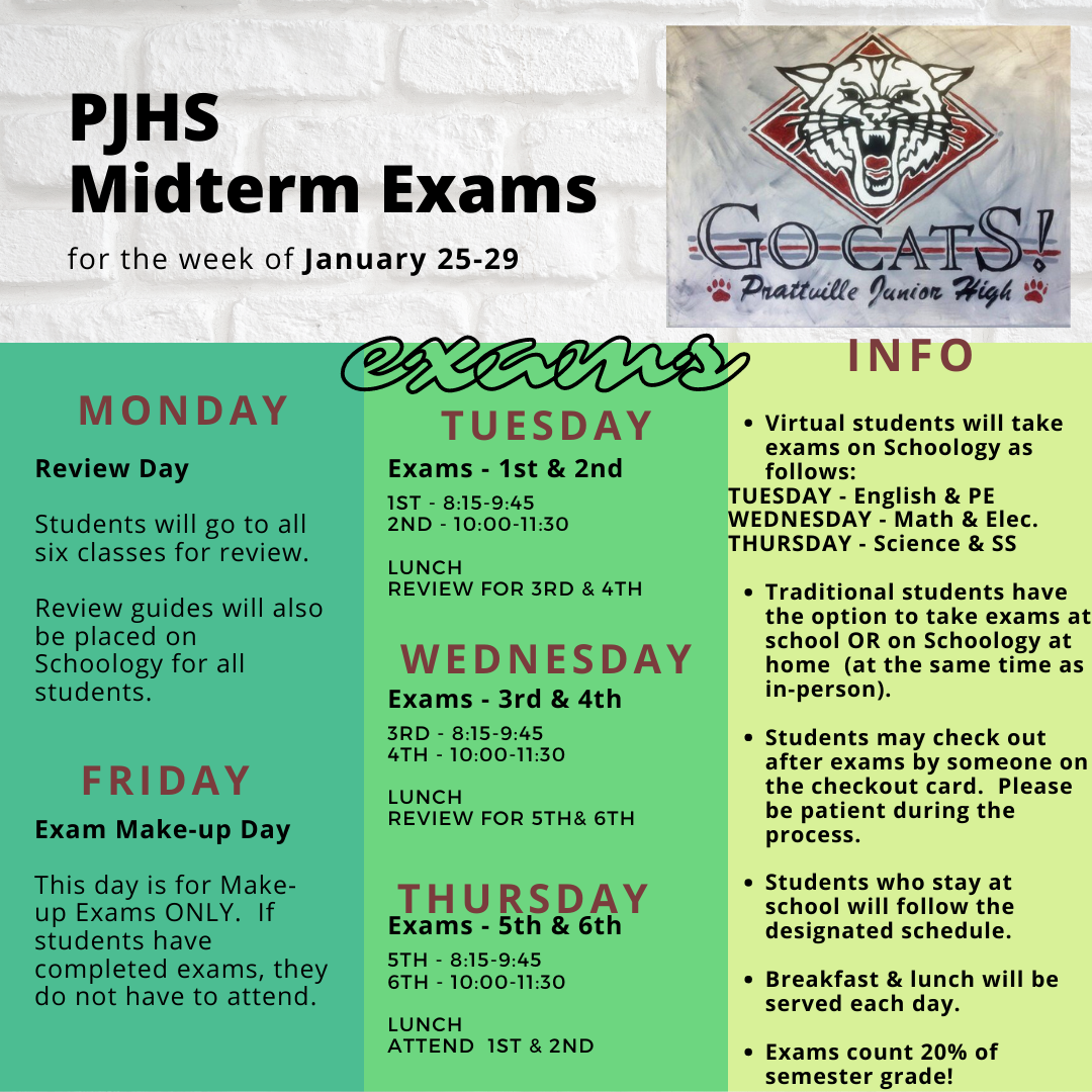 PJHS Midterm Information PJHS Midterm Information