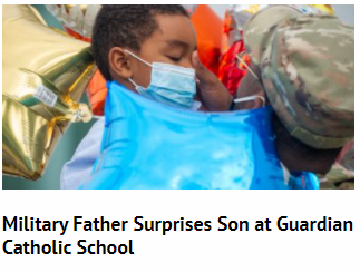 Military Father Surprises Son