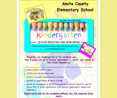 kindergarten registration kindergarten registration
