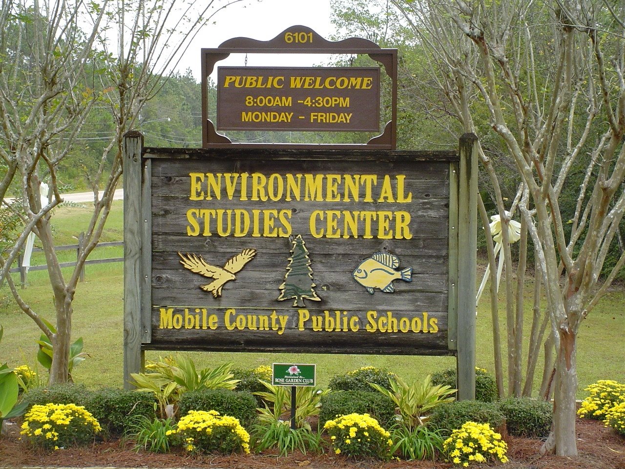 Environmental Studies Center sign